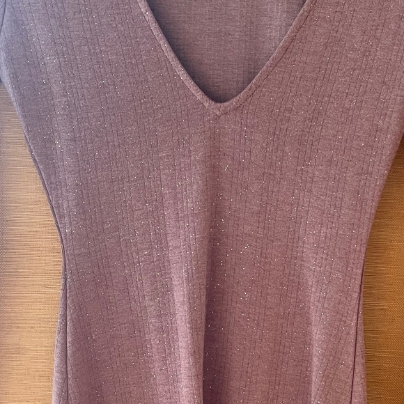 Privacy Please Kaya Mini Dress in Dusty Pink- size XS - Picture 3 of 4